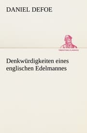 Cover von Denkwürdigkeiten eines englischen Edelmannes