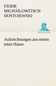 Cover von Aufzeichnungen aus einem toten Hause