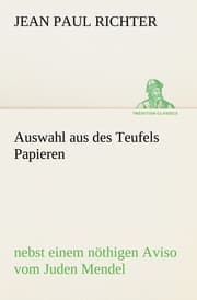 Cover von Auswahl aus des Teufels Papieren