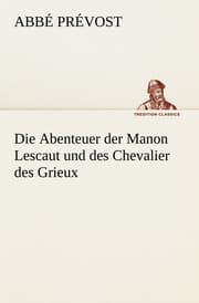 Cover von Die Abenteuer der Manon Lescaut und des Chevalier des Grieux