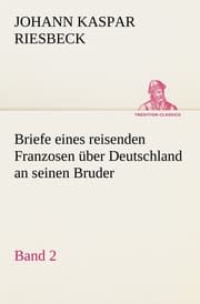 Cover von Briefe eines reisenden Franzosen über Deutschland an seinen Bruder 2