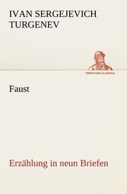 Cover von Faust: Erzählung in neun Briefen