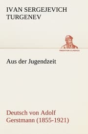Cover von Aus der Jugendzeit