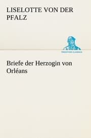 Cover von Briefe der Herzogin von Orleans