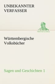 Cover von Württembergische Volksbücher - Sagen und Geschichten 1