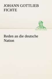 Cover von Reden an die deutsche Nation