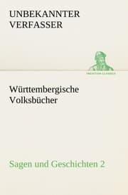 Cover von Württembergische Volksbücher - Sagen und Geschichten 2