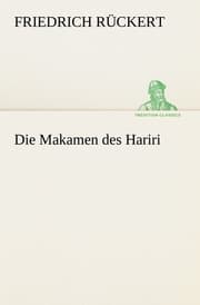 Cover von Die Makamen des Hariri