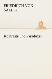 Cover von Kontraste und Paradoxen