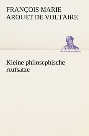 Cover von Kleine philosophische Aufsätze