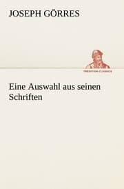 Cover von Eine Auswahl aus seinen Schriften