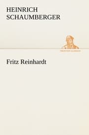 Cover von Fritz Reinhardt
