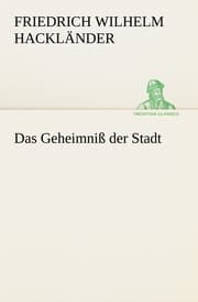 Cover von Das Geheimniß der Stadt