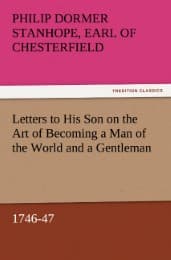 Cover von Letters to His Son on the Art of Becoming a Man of the World and a Gentleman, 1746-47