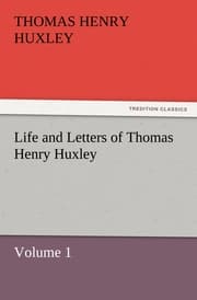 Cover von Life and Letters of Thomas Henry Huxley 1
