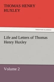 Cover von Life and Letters of Thomas Henry Huxley 2
