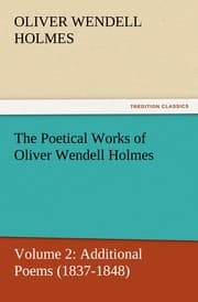 Cover von The Poetical Works of Oliver Wendell Holmes 2