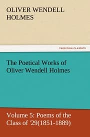 Cover von The Poetical Works of Oliver Wendell Holmes 5
