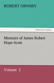 Cover von Memoirs of James Robert Hope-Scott 2