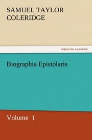Cover von Biographia Epistolaris 1