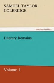 Cover von Literary Remains 1