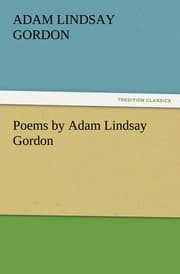 Cover von Poems by Adam Lindsay Gordon