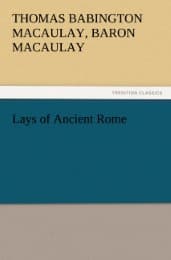 Cover von Lays of Ancient Rome