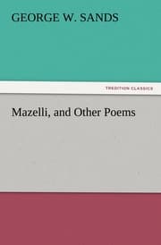 Cover von Mazelli, and Other Poems