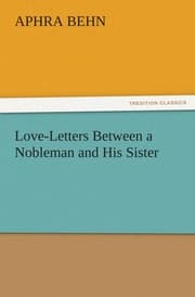 Cover von Love-Letters Between a Nobleman and His Sister