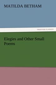 Cover von Elegies and Other Small Poems
