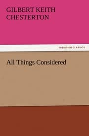 Cover von All Things Considered