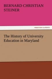 Cover von The History of University Education in Maryland