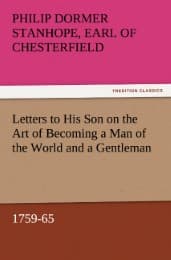 Cover von Letters to His Son on the Art of Becoming a Man of the World and a Gentleman, 1759-65