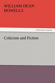 Cover von Criticism and Fiction