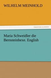 Cover von Maria Schweidler die Bernsteinhexe.English