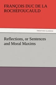 Cover von Reflections, or Sentences and Moral Maxims
