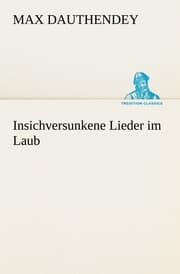 Cover von Insichversunkene Lieder im Laub