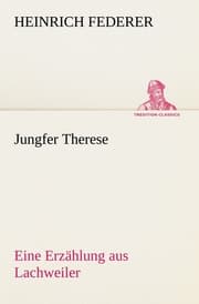 Cover von Jungfer Therese