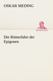 Cover von Die Römerfahrt der Epigonen