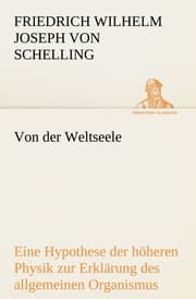 Cover von Von der Weltseele