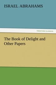 Cover von The Book of Delight and Other Papers