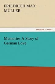Cover von Memories A Story of German Love