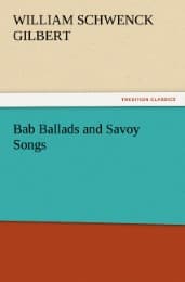 Cover von Bab Ballads and Savoy Songs