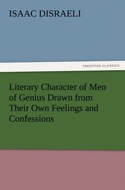 Cover von Literary Character of Men of Genius Drawn from Their Own Feelings and Confessions