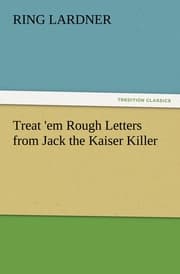 Cover von Treat 'em Rough Letters from Jack the Kaiser Killer