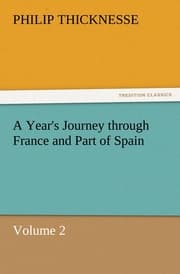 Cover von A Year's Journey through France and Part of Spain, Volume 2