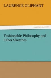 Cover von Fashionable Philosophy and Other Sketches