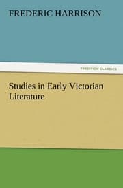 Cover von Studies in Early Victorian Literature