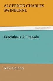 Cover von Erechtheus A Tragedy (New Edition)