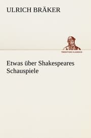 Cover von Etwas über Shakespeares Schauspiele